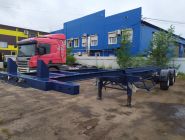 Полуприцеп контейнеровоз/шаланда Новтрак SW18 3