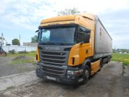 Сцепка. Тягач Scania R420 и штора-борт Koegel 1