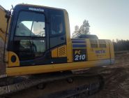 Экскаватор гусеничный Komatsu PC-210 2