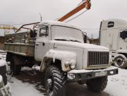 Бурилно-крановая машина (БКМ-317) на шасси ГАЗ-3308 4