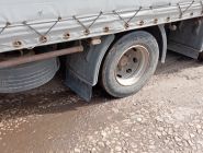 Грузовик тентованный Mercedes Actros 2541 с прицепом Krone 17