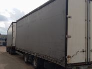 Грузовик тентованный Mercedes Actros 2541 с прицепом Krone 3