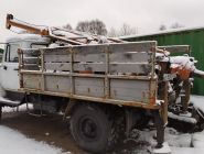 Бурилно-крановая машина (БКМ-317) на шасси ГАЗ-3308 2